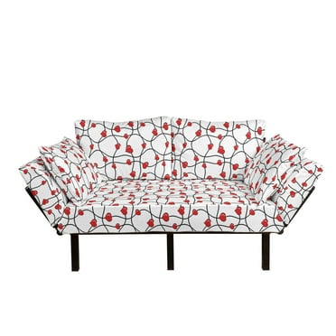 Loveseat Daybed with Metal Frame Upholstered Sofa for Living Dorm Ambesonne I Love You Futon Couch Red Black White Hand Writing with Infinity Romantic Red Hearts Valentines Day Theme Loveseat Daybed with Metal Frame Upholstered Sofa for Living Dorm Ambesonne I Love You Futon Couch Red Black White Hand Writing with Infinity Romantic Red Hearts Valentines Day Theme